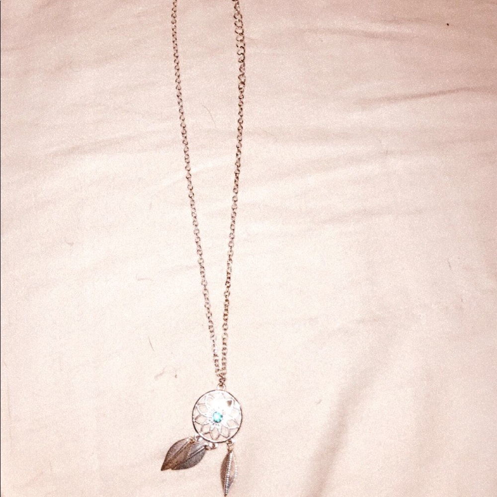 Dream catcher necklace
